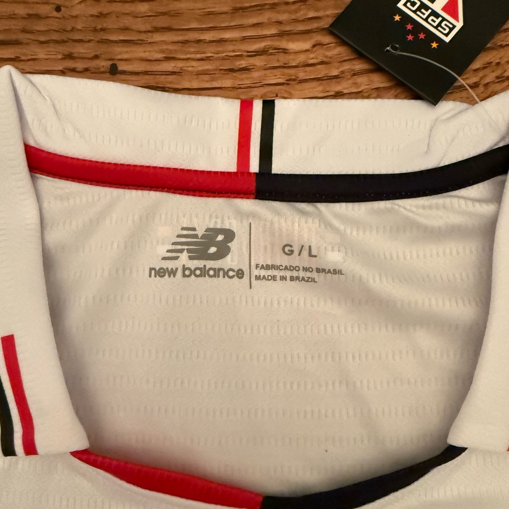 Marisa Pires Noguiera São Paulo Football Club New Balance Jersey women’s  Large - Picture 3 of 4